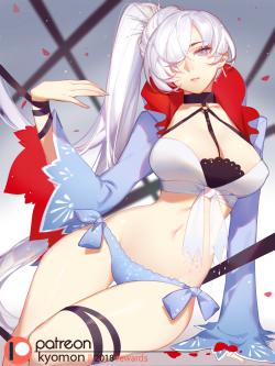 kyoomon: Weiss ( RWBY ) Next time is Tamamo