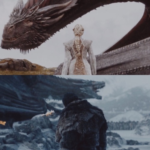 fuckyeahtvshit:The Mother of Dragons • The White Wolf