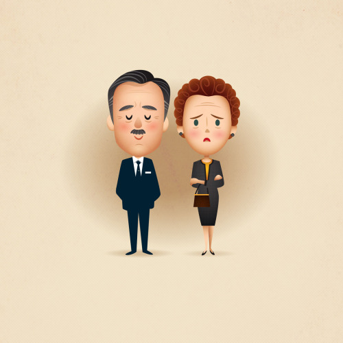 jerrodmaruyama:Walt and Pam - Saving Mr. Banks opens wide December 20, 2013. Can’t wait for this o