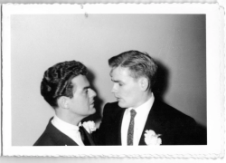 collectorsweekly:  Photos from a gay wedding near Philadelphia, PA, taken in 1957. The owner of the drugstore where these images were developed deemed them inappropriate and never returned them to the grooms. ​60 years later, the photos were found,
