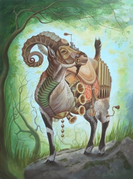 mucholderthen:  HEIDI TAILLEFER gives us a surreal mixture of Biology portrayed as