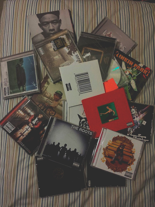 hip-hop-lifestyle:  Hip-Hop albums I own so far 