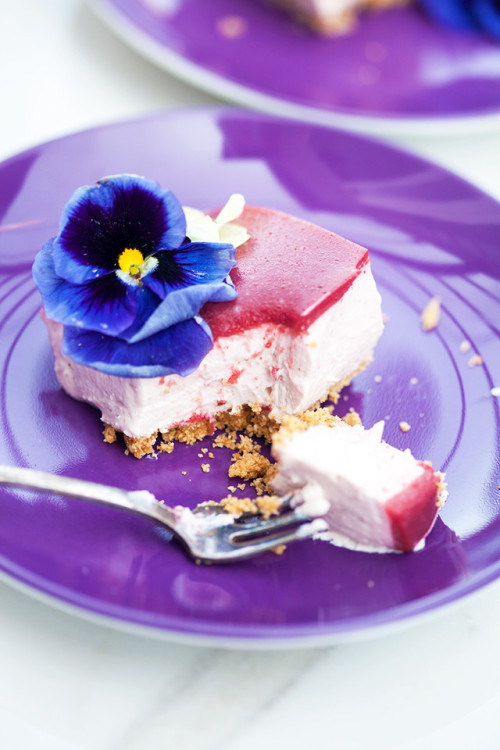 Sex sweetoothgirl:  Strawberry-Raspberry Cheesecake pictures