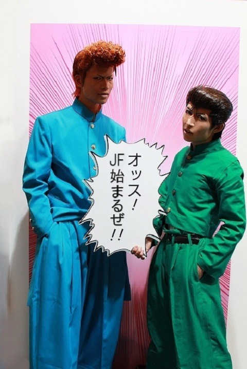 sugarblaster:  cosplayandanimes:  Kuwabara e Yusuke - Yu Yu Hakusho source  WOW 