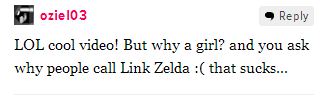 tampontears:  Sexist nerds on Kotaku react to Lindsey Stirling portraying link in