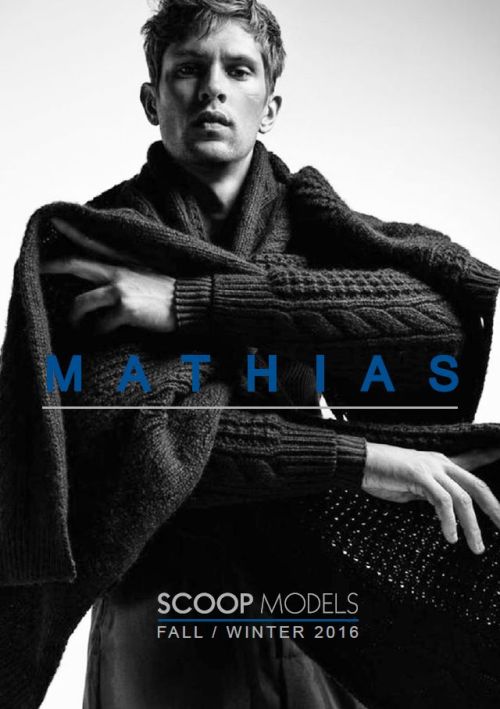 Mathias Lauridsen | Scoop Models Autumn/Winter 2016 - Show Card