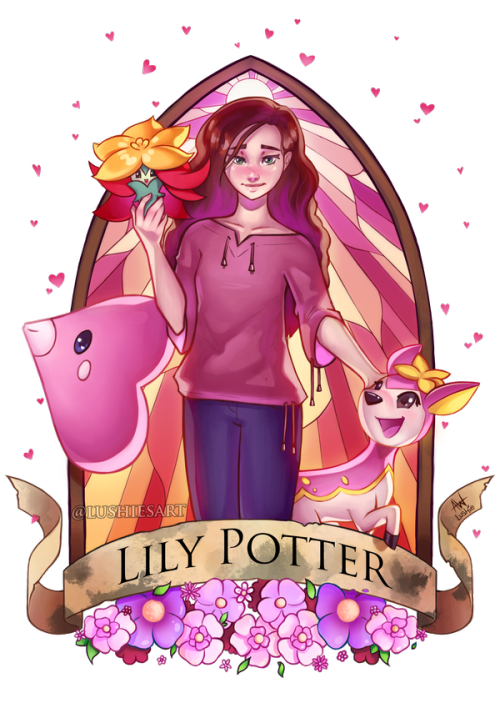 Pottermon: Lily Potter She has:Gossifleur as a reference to her flower-y nameDeerling as her patronu