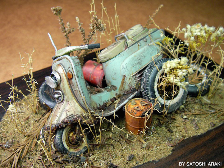 brainalize:Satoshi Araki creates fantastic dioramas.