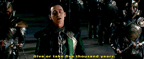 icy-mischief:  vixensregretnothing:  icy-mischief:  tomhiddles:  notthatdangerous:  Loki you sassy lil shit.  Now you tell me: how can we hate this little bastard  You can’t when you realize that basically every time he questions Odin’s logic, he’s