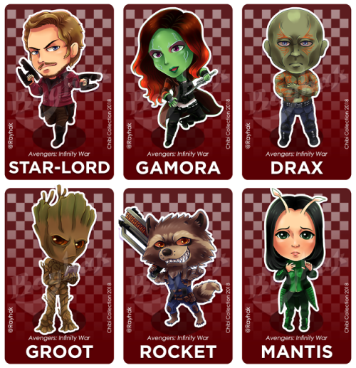 Good night pals! Gotta share the love for the Guardians of the Galaxy! as they apprear in infinity w