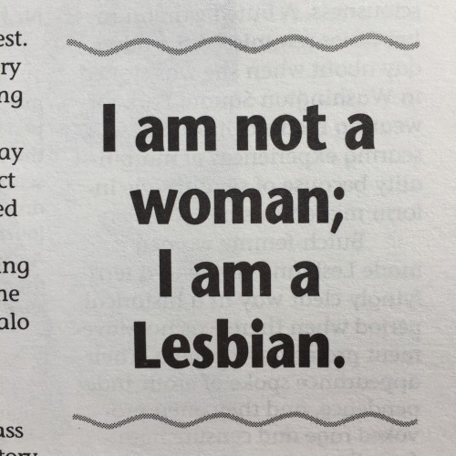 diabeticlesbian: from “Lesbian Culture: An Anthology”