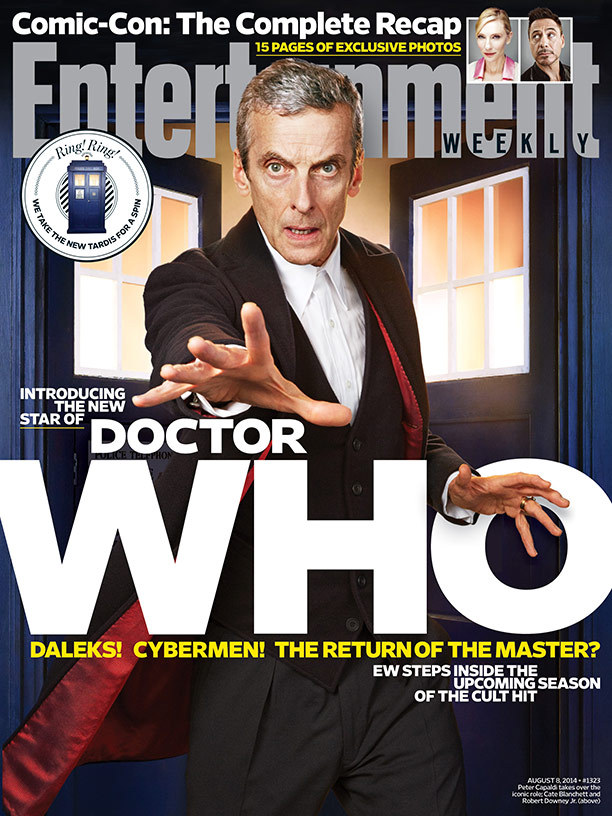 Attention, ‪Whovians‬—the Doctor is in!
Meet this week’s cover star (and BBC America’s new star of Doctor Who) Peter Capaldi:
Photo Credit: Jeff Riedel for EW.