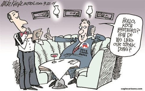 cartoonpolitics: &ldquo;The American political system is corrupt, dysfunctional, and unfit for p