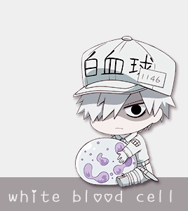 areigen:赤血球 (AE3803)     ♡      白血球 (U-1146)