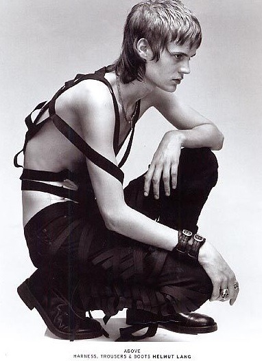 jarrodrc:  Helmut Lang 2003harness and mummy pants