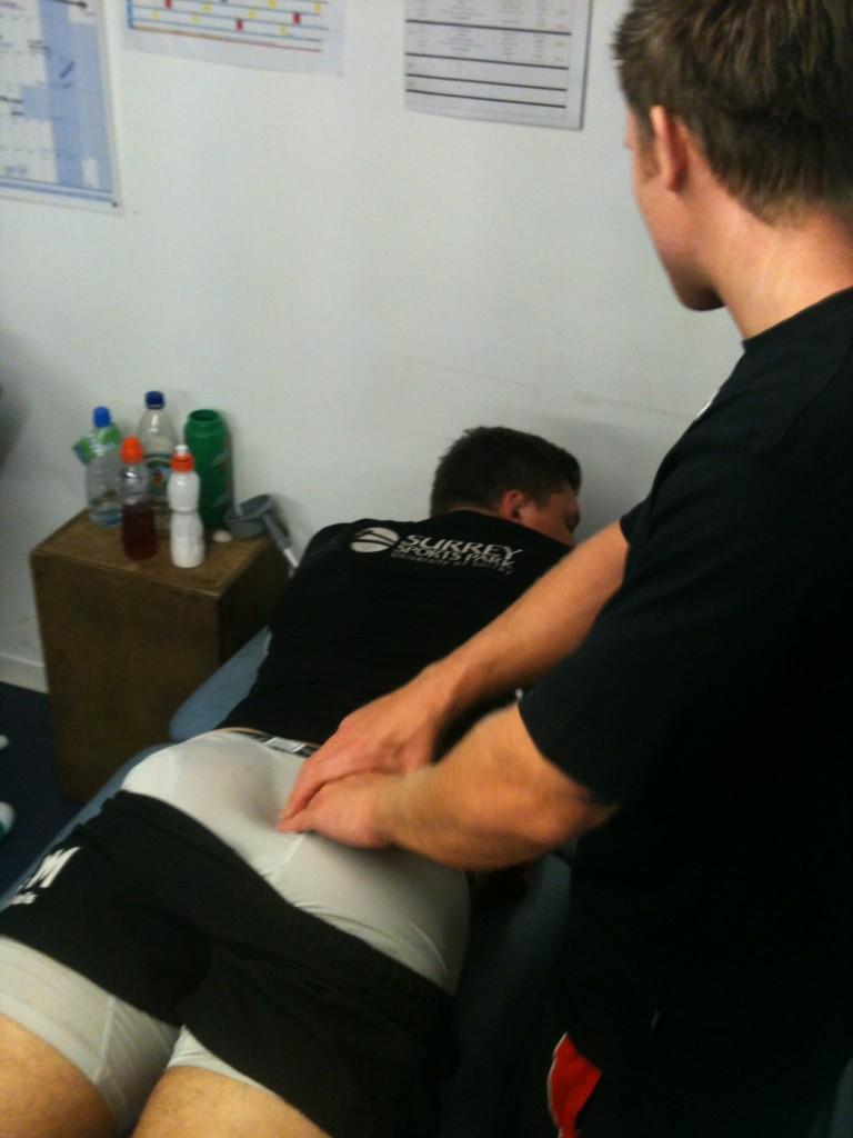 straightcuriousbuds:  str8bro:  Training table  I want to massage that ass.