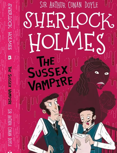 Arianna Bellucci’s illustrated book covers for Arthur Conan Doyle’s Sherlock Holmes stories. #sherlock holmes#john watson #arthur conan doyle #arianna bellucci#book covers#british literature