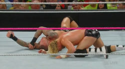 thewweb:  Catching up on Raw. Randy Orton v Dolph Ziggler was a great match and also very, very sexy.