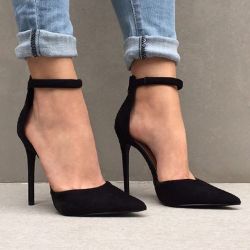 ideservenewshoesblog:  Carly - Black Pump at SoleLavish