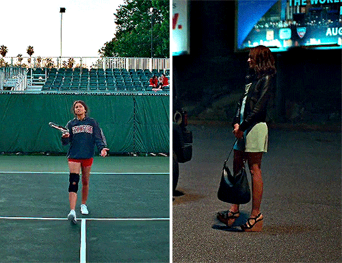 Tashi Duncan/Donaldson + Outfits In CHALLENGERS (2024) Dir. Luca Guadagnino