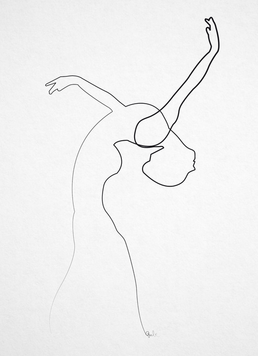 One-Line Drawings adult photos