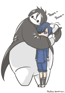 pikadiana:I really think ciel needs a baymax.