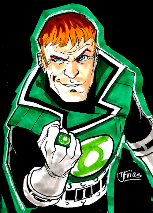 Daily Sketch 08.15.2018.5Green Lantern Guy Gardner