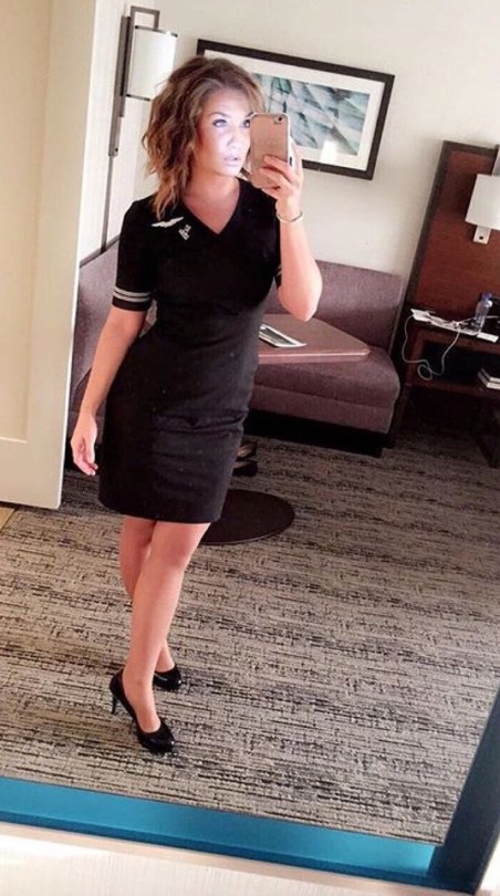winged-perfection:  Megan - hosty from United Airlines 
