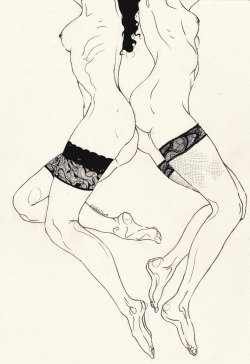 cg54kck:  Leg Sketch Twoby Kaethe Butcher