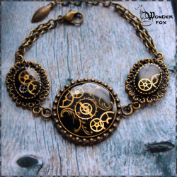 arsenicinshell:  steampunk jewelry by Wonder-fox