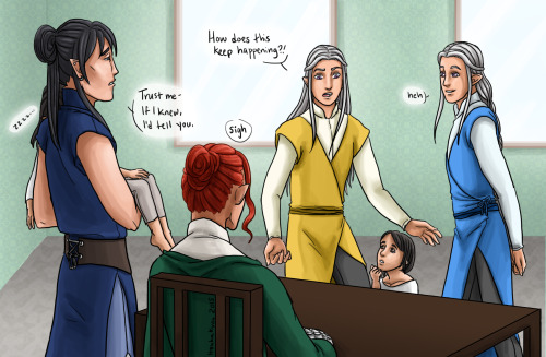 welcometolotr:Maedhros &amp; Maglor’s Noldorin Twin Orphanagefounded in honor of their twin brothers