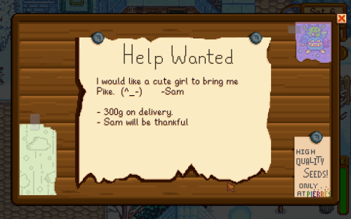 stardew-help-wanted: (Submitted by @t4uruscrossing) Mod’s got your back, friend