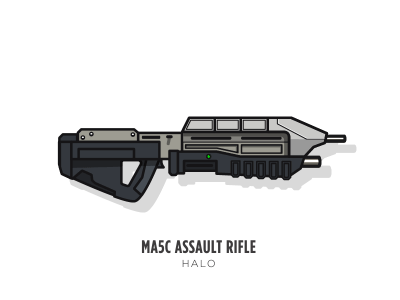 theomeganerd:  Game Guns Featuring: Dead Space // Gears of War // Halo // Mass Effect