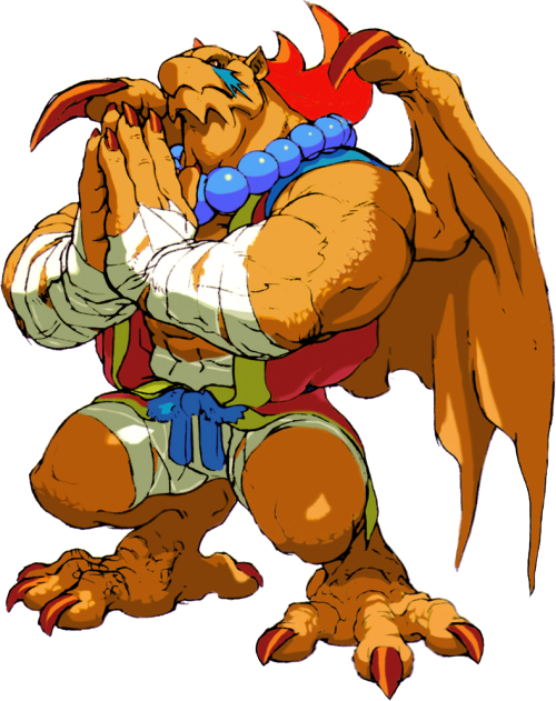 apebit: Concept art and sketches of Garr / Garland / ガーランド from Breath of Fire III.