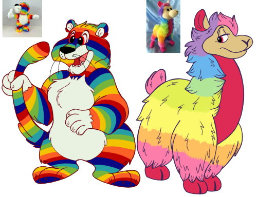 Rainbow Animals