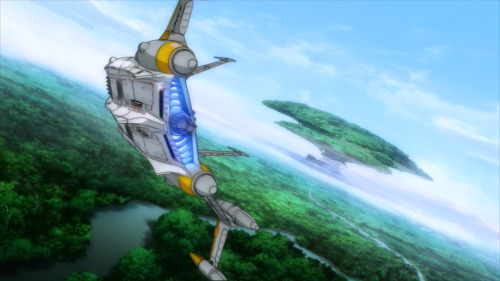 Yamato 2199 movie. Backgrounds by Bihou Inc. -studio. Great collaboration between BG artist, digital