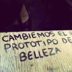 elprimerbesosedaconlosojos:  Es difícil cambiarlo, ya que los mismos que piden que cambie el prototipo, critican a los demás por como se ven. 