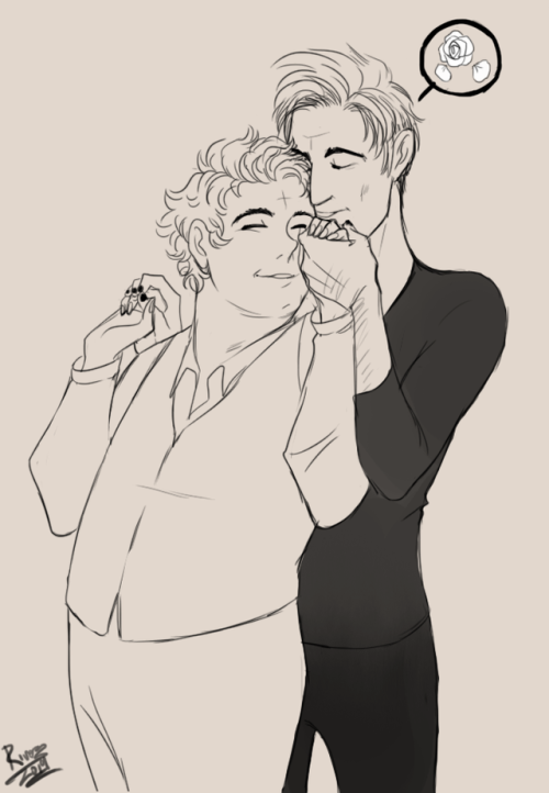 verdantrivers: when crowley tells him all the things he’s soft like, it becomes much easier to forge