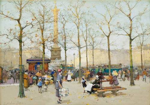  Eugène Galien-Laloue (1854–1941) was a French artist of French-Italian parents and was born in Pari