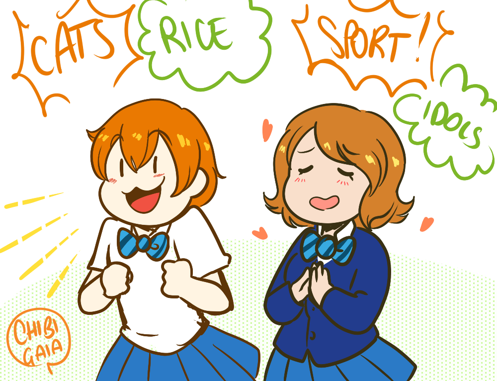 chibigaia-art:  the reason we didn’t have a rinpana duet was because they were