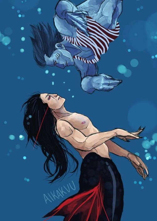 siren AU but itachi as the siren