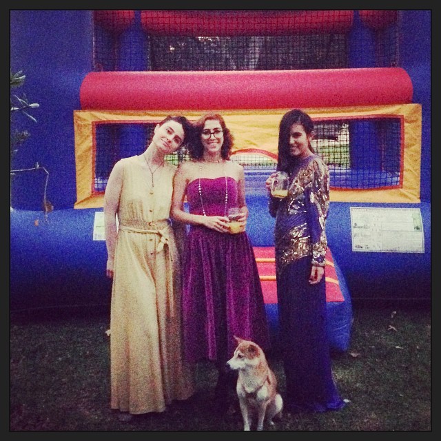 Fancypantsgiving was a success! There was food, well dressed babes, a bounce house,