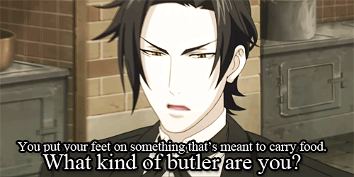 seymourguado:  One of the greatest things about Claude is that… ever since Sebastian complained about that one speck of sauce that he fucked up and left on the edge of the plate, he’s constantly tried to get back at Sebastian for it. Look at him.