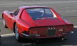 vintageclassiccars: 1966 Lamborghini 400 GT Monza, bodywork by Neri and Bonacini- one off - with  Alfa 1600 Bertone backlights……..