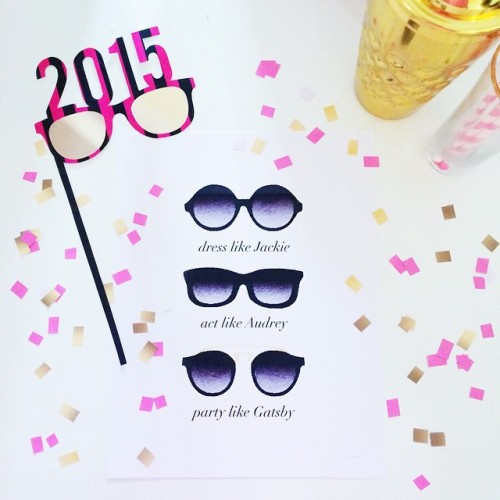 historyinhighheels:  Who’s ready to ring in the new year? I know I am, and I’ve already found my mantra for 2015 (which will be available in the #preppyprintshop soon)! #NYE #2015