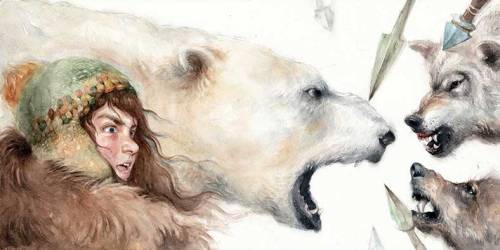 alextatuart: The Golden Compass illustrations watercolor