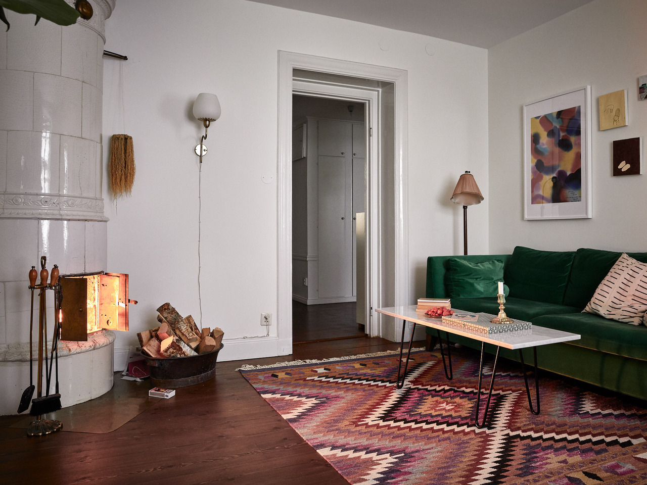 thenordroom:  Scandinavian apartment | styling by Rydman &amp; photos by Ozollapa