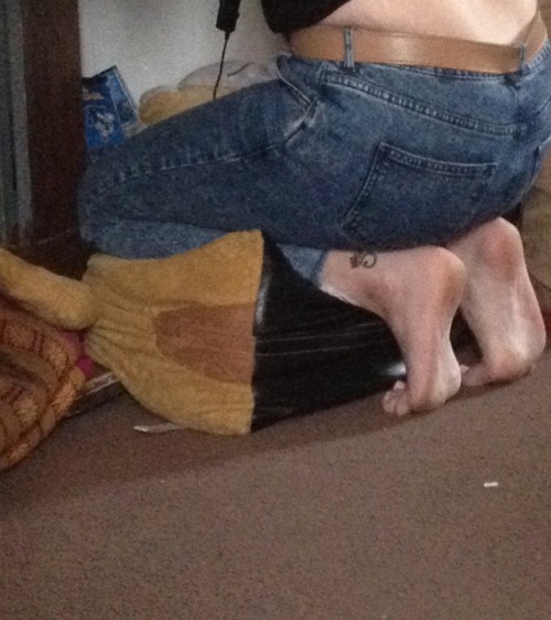 Matt has been taking candids of me again