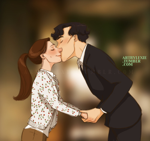 artbylexie: “Hello, darling.” I believe that’s how that scene continued. 