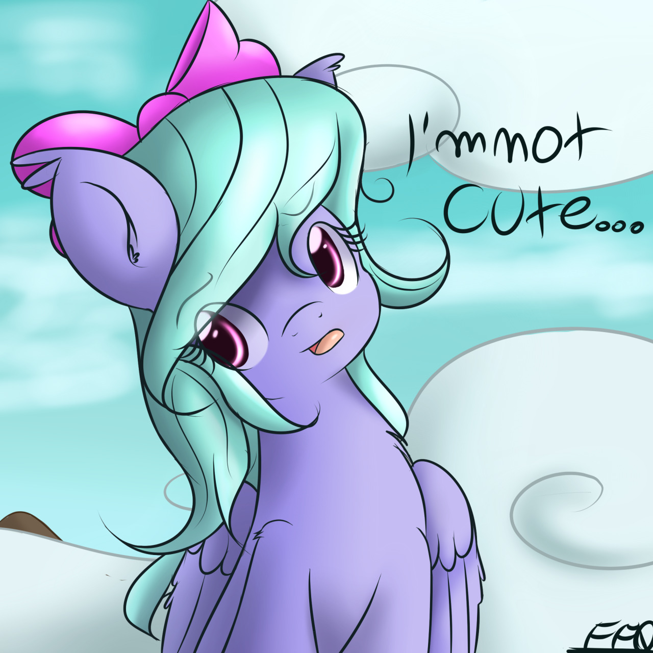 ffqartsandthings:  some flitter i did drew in a break.  Yus you are, cutiepie~ :3